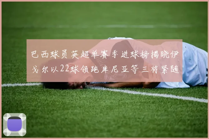 巴西球员英超单赛季进球榜揭晓伊戈尔以22球领跑库尼亚等三将紧随其后